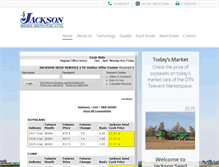 Tablet Screenshot of jacksonseedservice.com